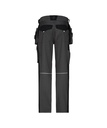 201208 Rossi Flex Arbeitshose mit Holstertaschen und Kniepolstertaschen