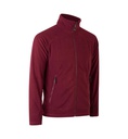 0806 Zip-n-Mix Microfleece | bordeaux (sdVr)