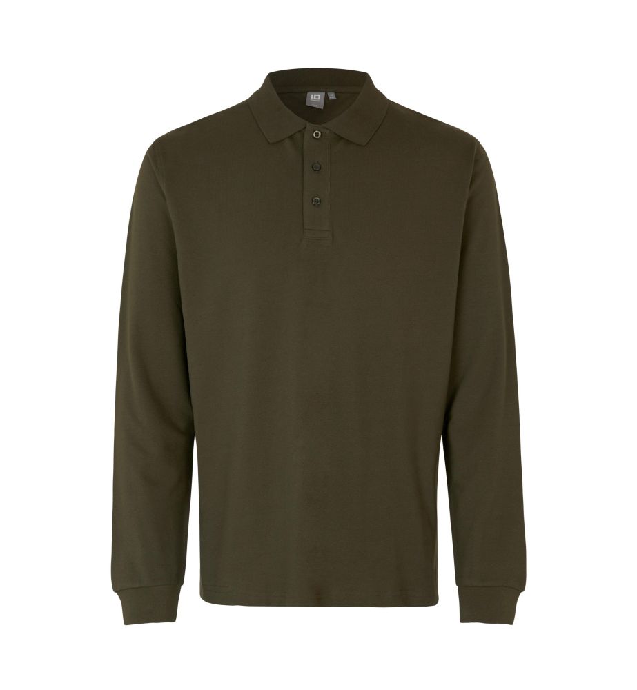 0544 Langarm-Poloshirt | Stretch