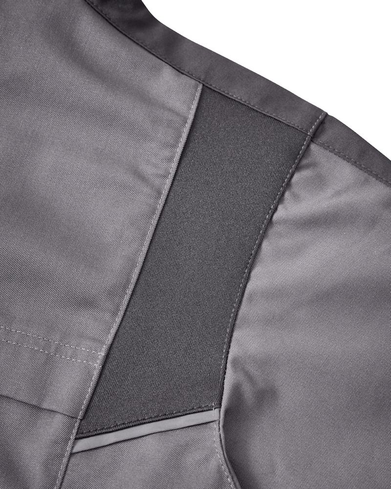 3017 4PROTECT® Workwear Bundjacke, grau/schwarz