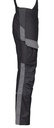 3038 4PROTECT® Workwear Latzhose, schwarz/grau