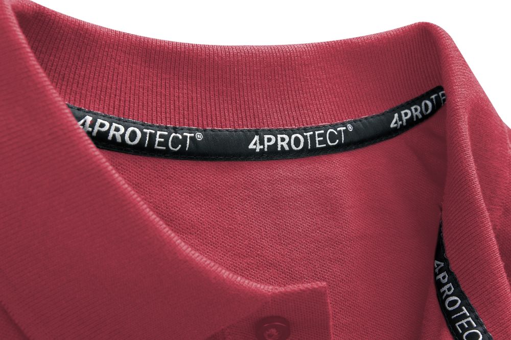 3923 4PROTECT® Polo-Shirt Herren, rot
