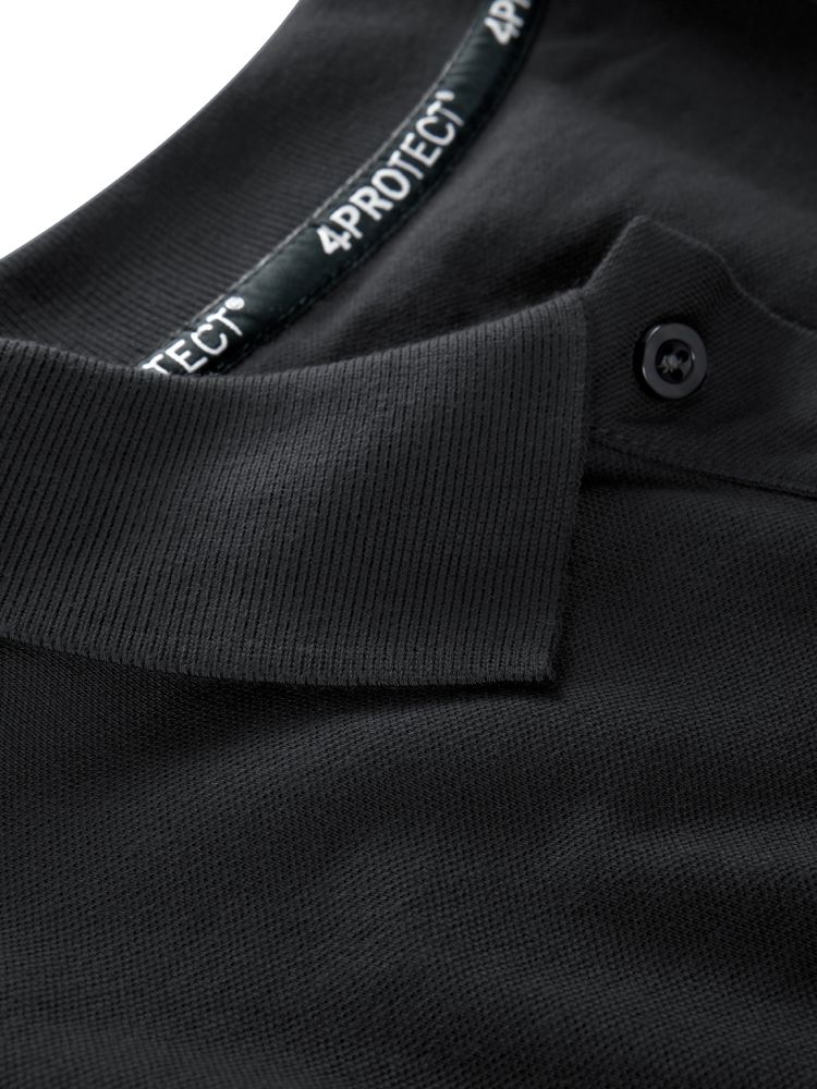 3928 4PROTECT® Polo-Shirt Herren, schwarz