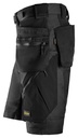 6904 Arbeitsshorts+ mit Holstertaschen | 0404 black/black