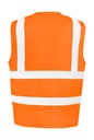 208.33 Heavy Duty Polycotton Security Vest | fluorescent orange