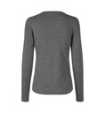 S671 SEVEN SEAS The knit | v-neck | Damen, Detailansicht 1 in der Farbe dunkelgrau meliert