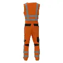 BBSRWS100 Warnschutz 4 Wege Stretch Westernoverall Detail 1