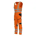 BBSRWS100 Warnschutz 4 Wege Stretch Westernoverall Detail 2