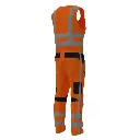BBSRWS100 Warnschutz 4 Wege Stretch Westernoverall Detail 3