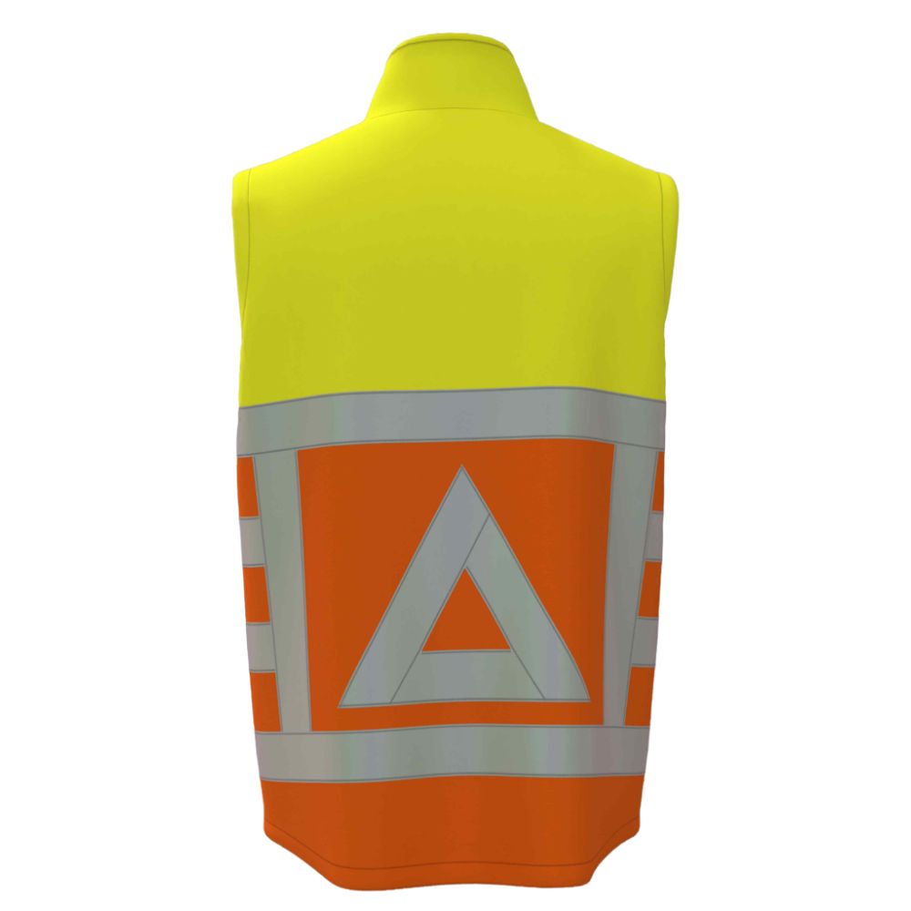 BWVKR100 Bodywarmer für Verkehrslotsen Detail 4