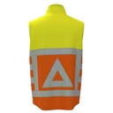 BWVKR100 Bodywarmer für Verkehrslotsen Detail 4