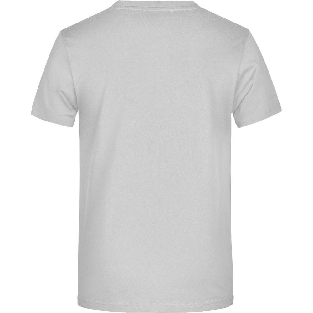 02.0790 | Daiber JN790 Schweres Herren T-Shirt, Detailansicht 1 in der Farbe ash