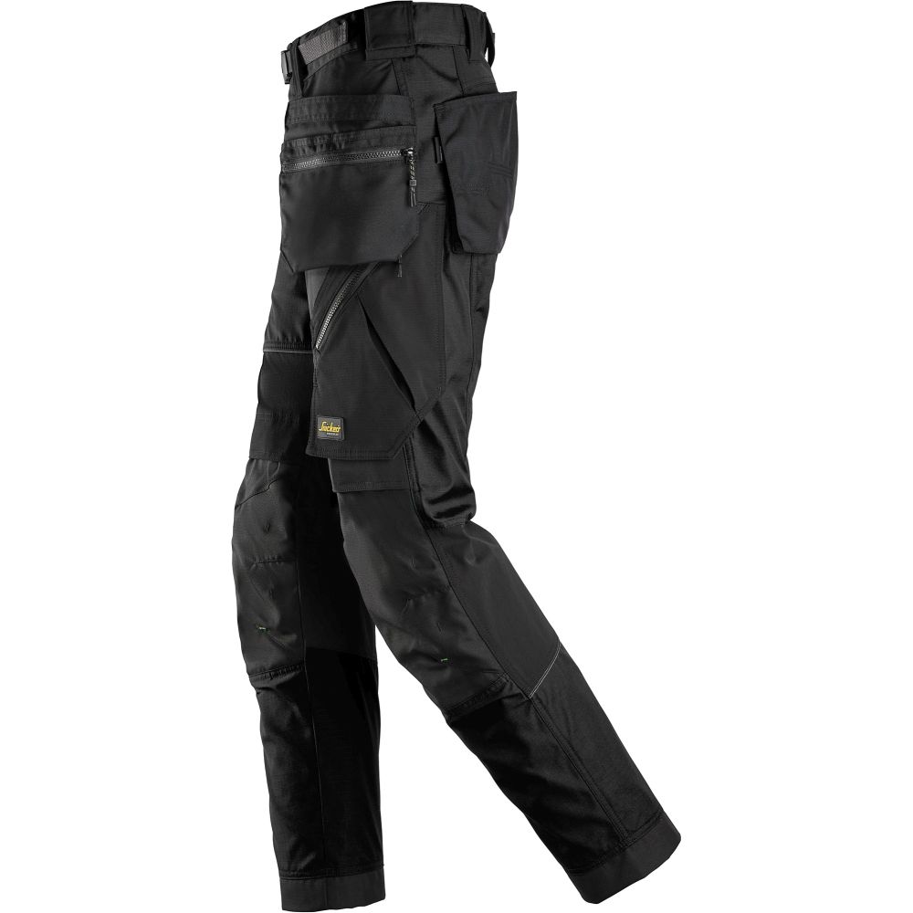 6902 Arbeitshose+ mit Holstertaschen, Detailansicht 2 in der Farbe 0404 black/black