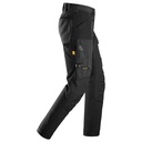 6375 AllroundWork, 4-Wege-Stretchhose, Detailansicht 3 in der Farbe 0404 black/black