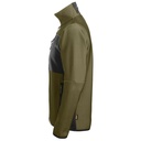 8045  FlexiWork, Zwischenschicht-Jacke mit durchgehendem Reißverschluss, Detailansicht 2 in der Farbe 3104 khaki green/black