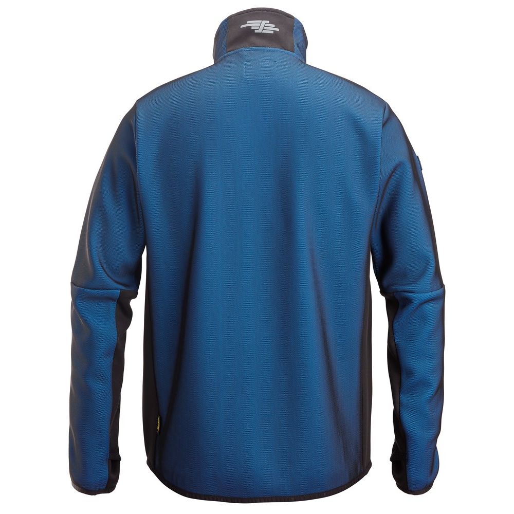 8045  FlexiWork, Zwischenschicht-Jacke mit durchgehendem Reißverschluss, Detailansicht 1 in der Farbe 5604 true blue/black