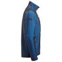 8045  FlexiWork, Zwischenschicht-Jacke mit durchgehendem Reißverschluss, Detailansicht 3 in der Farbe 5604 true blue/black