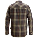 8522  AllroundWork, Isoliertes Hemd, Detailansicht 1 in der Farbe 3104 khaki green/black