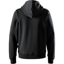 2046  Schwere Sweatshirt-Kapuzenjacke, Detailansicht 1 in der Farbe 0400 black