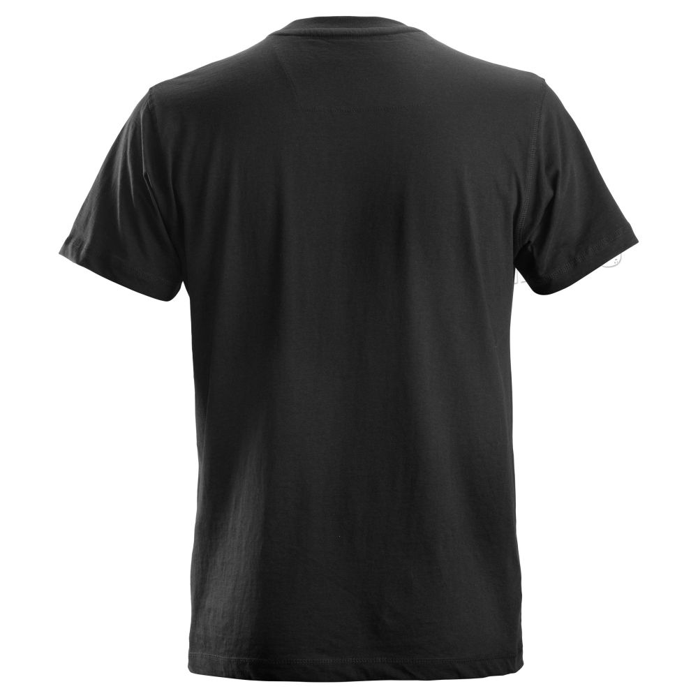 2502  Klassisches T-Shirt, Detailansicht 1 in der Farbe 0400 black