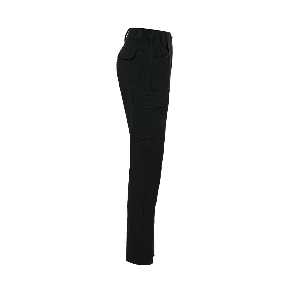3833 Stretchy Damen Hose, schwarz Detail 2
