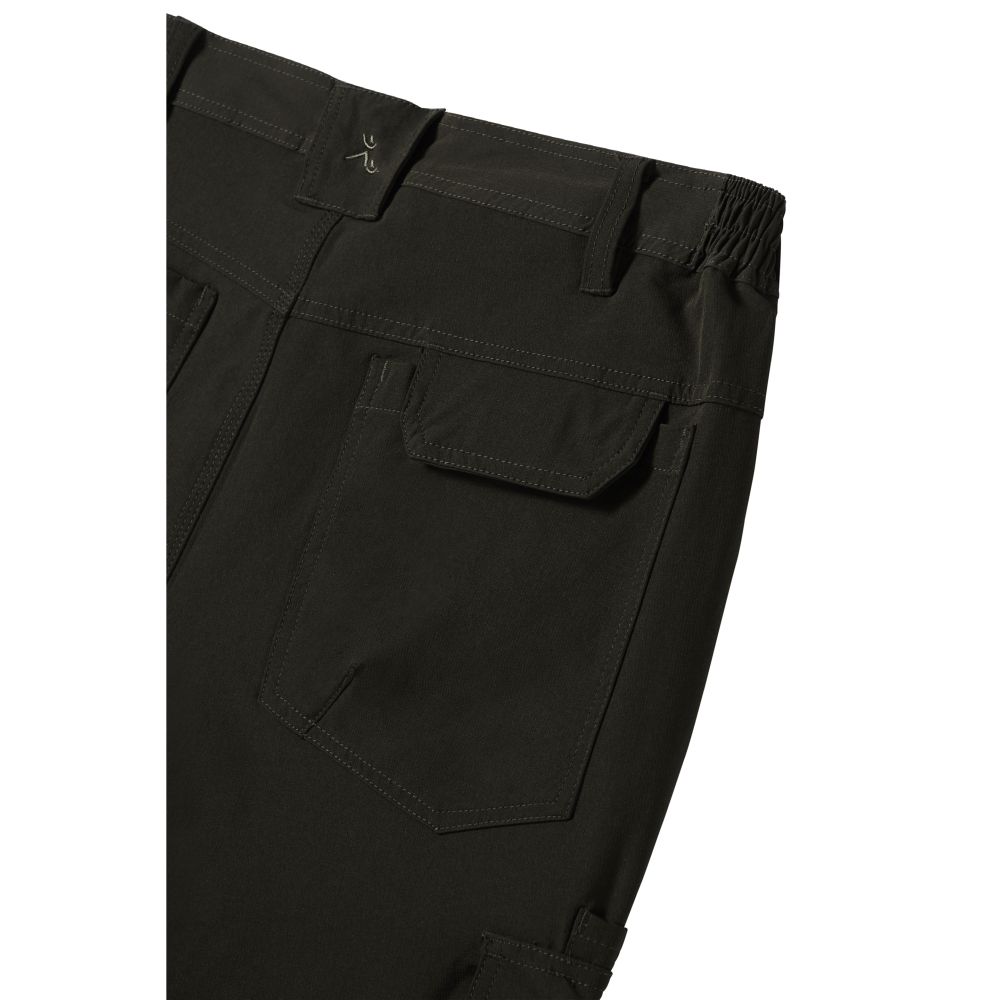 3833 Stretchy Damen Hose, schwarz Detail 7