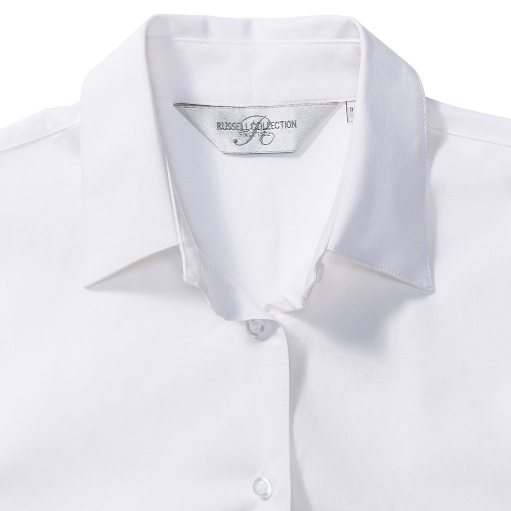 11.956F | Russel Athletic Bluse langarm | white (796.00) Detail 4