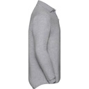 12012M34600 12.012M | Russell Athletic  012M Polo-Sweater (212.00), Detailansicht 2 in der Farbe light oxford