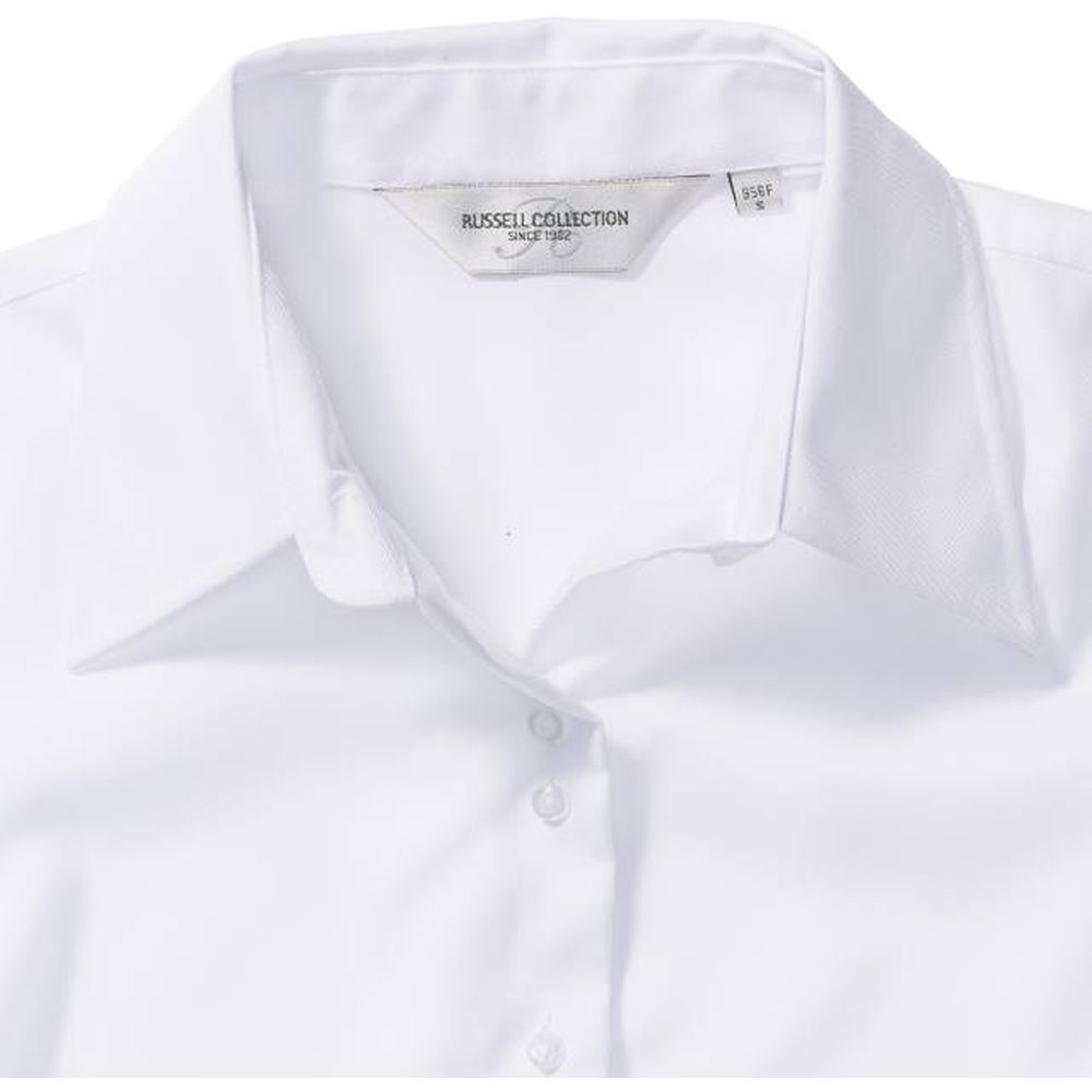 11.956F | Russel Athletic Bluse langarm | white (796.00) Detail 8