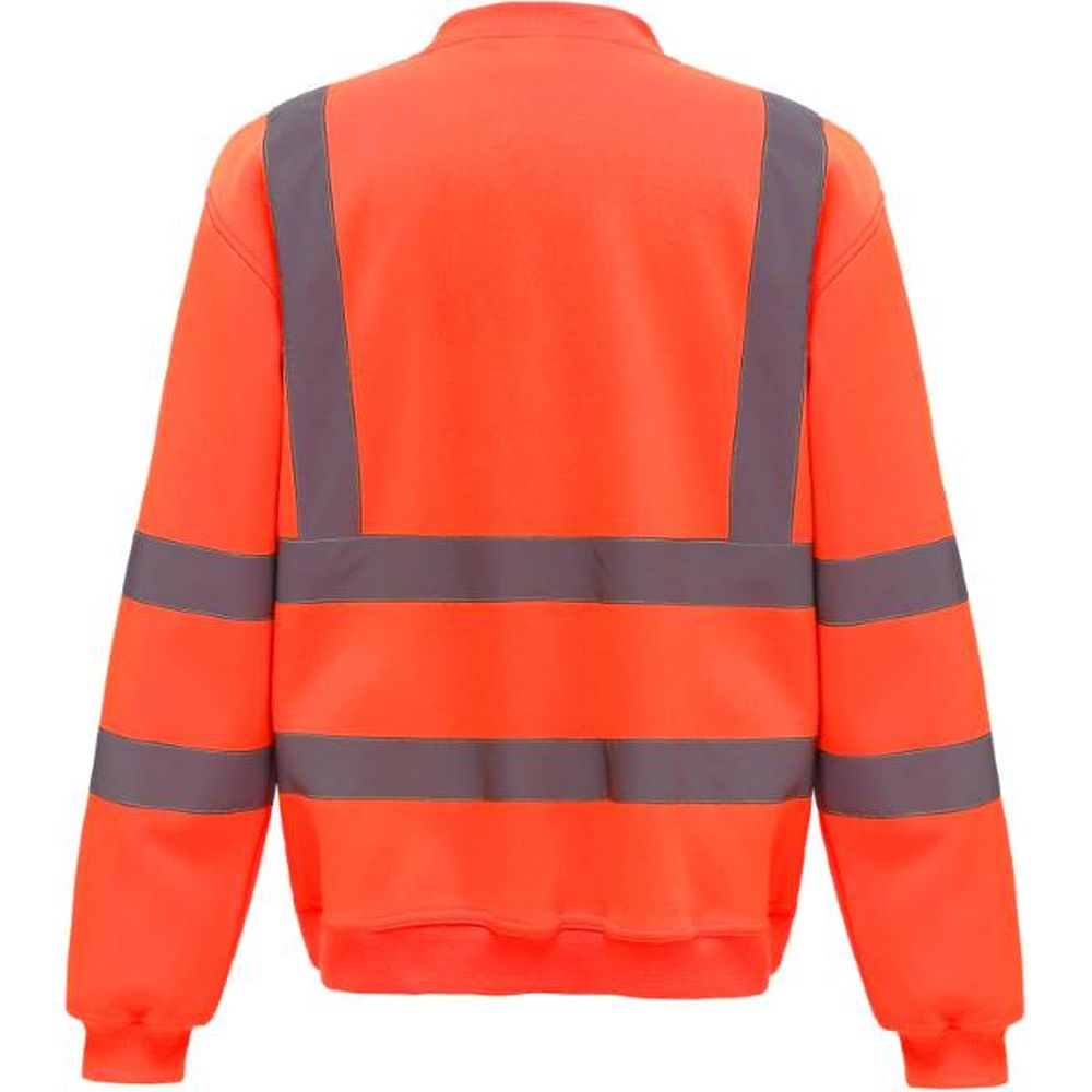 79.J510 | Yoko HVJ510 Hi-Vis Sweater (277.77), Detailansicht 1 in der Farbe hi-vis orange