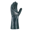 2142 Chemikalienschutz-Handschuhe PVC GRÜN Detail 2