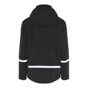 4WS-4057 Stretch-Regenjacke | atmungsaktiv, Detailansicht 1 in der Farbe 07 schwarz