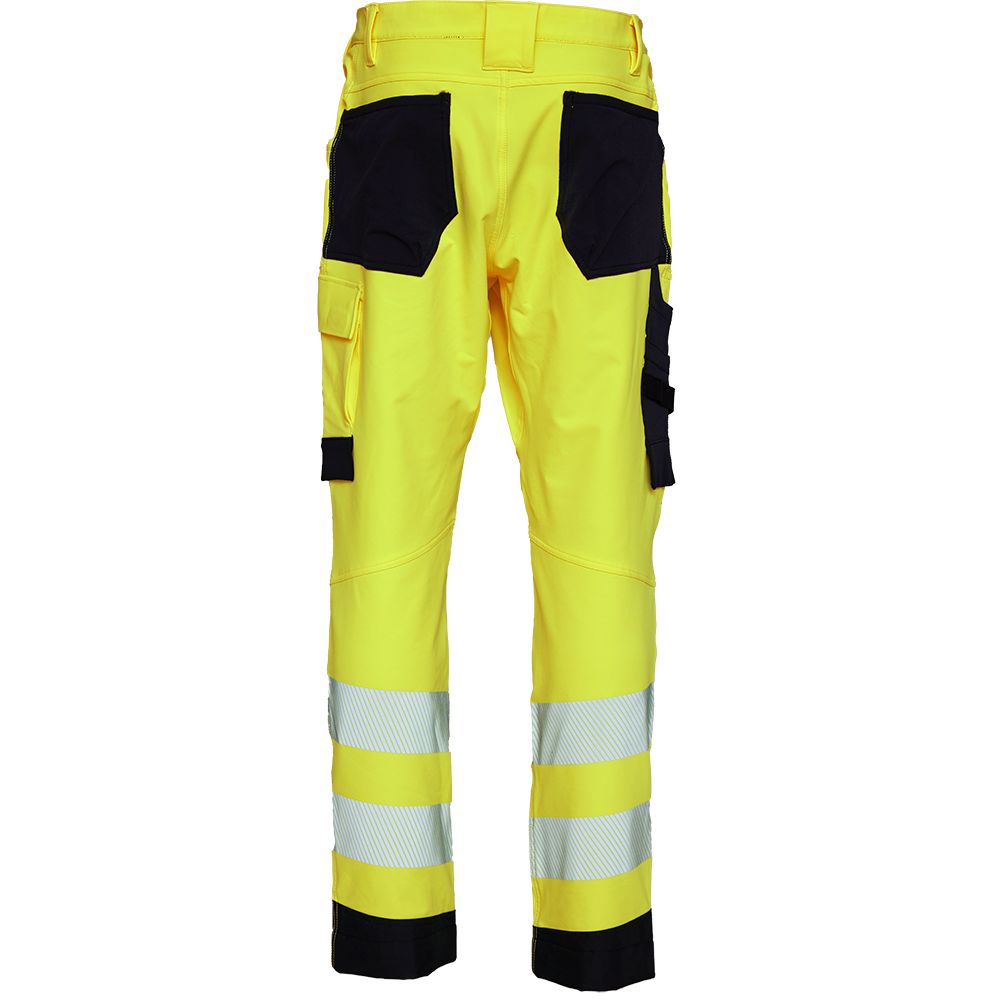 282404R Visible Xtreme Bundhose | recycelt, Detailansicht 1 in der Farbe warngelb/schwarz