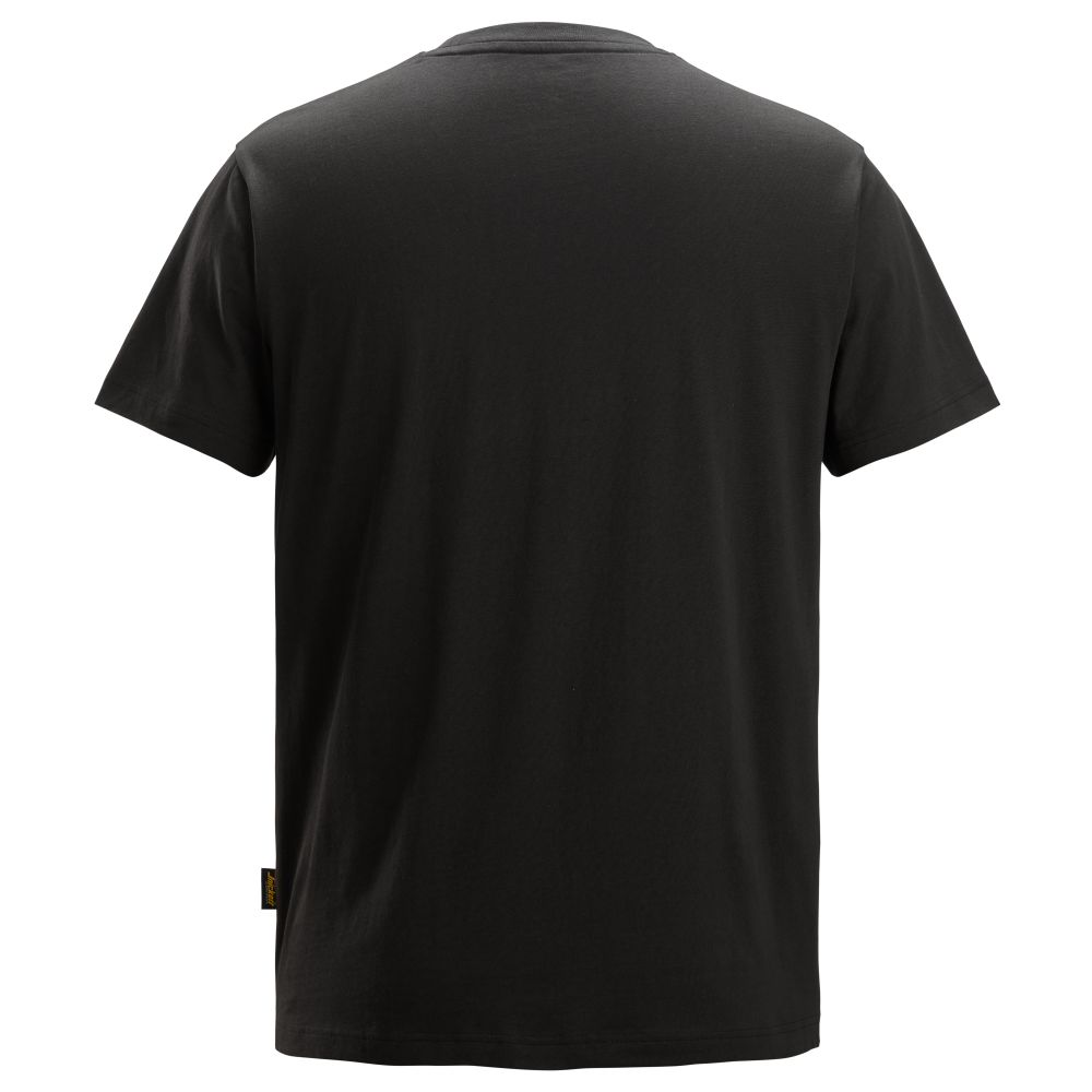 2588 T-Shirt mit kleinem Logo, Detailansicht 1 in der Farbe 0400 black