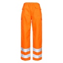 FOX6052 Atmungsaktive HI-VIS Regenhose in einem leichteren Stoff mit hoher Strapazierfähigkeit, Detailansicht 1 in der Farbe 05 hi-vis orange