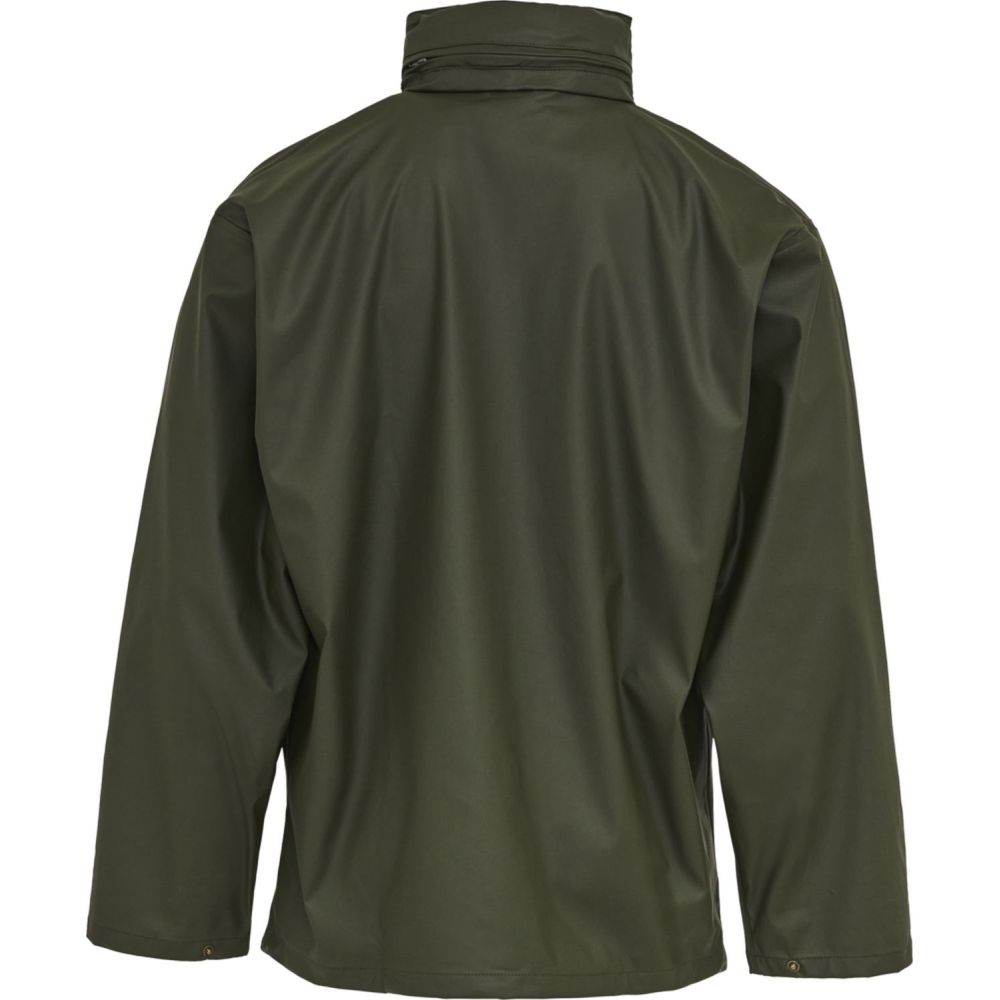 026300 Dry Zone PU Regenjacke, Detailansicht 1 in der Farbe 001 olive