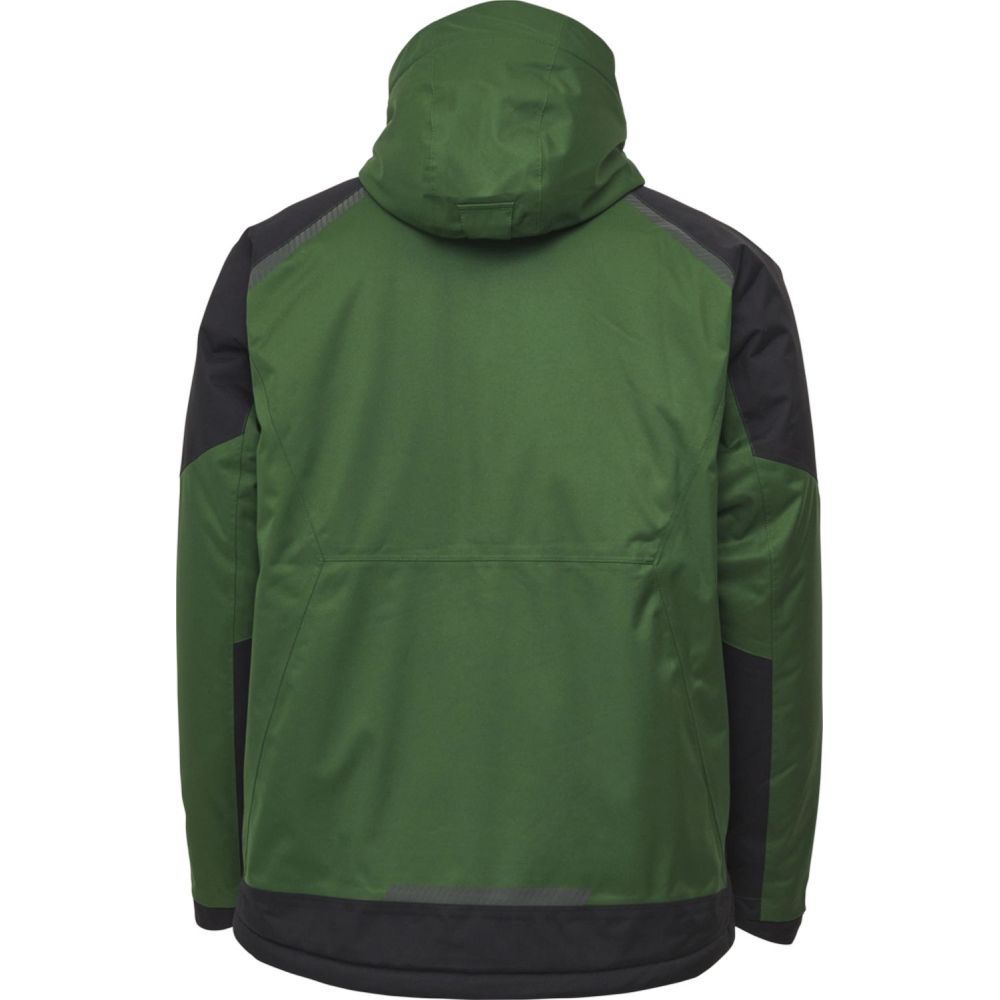 186100 Working Xtreme Winterjacke, Detailansicht 1 in der Farbe grün/schwarz