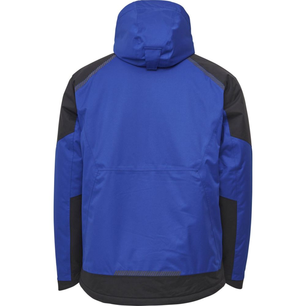 186100 Working Xtreme Winterjacke, Detailansicht 1 in der Farbe königsblau/schwarz