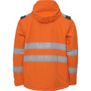116514R Winter Softshell Jacke, Detailansicht 1 in der Farbe 037 fl. orange/grey