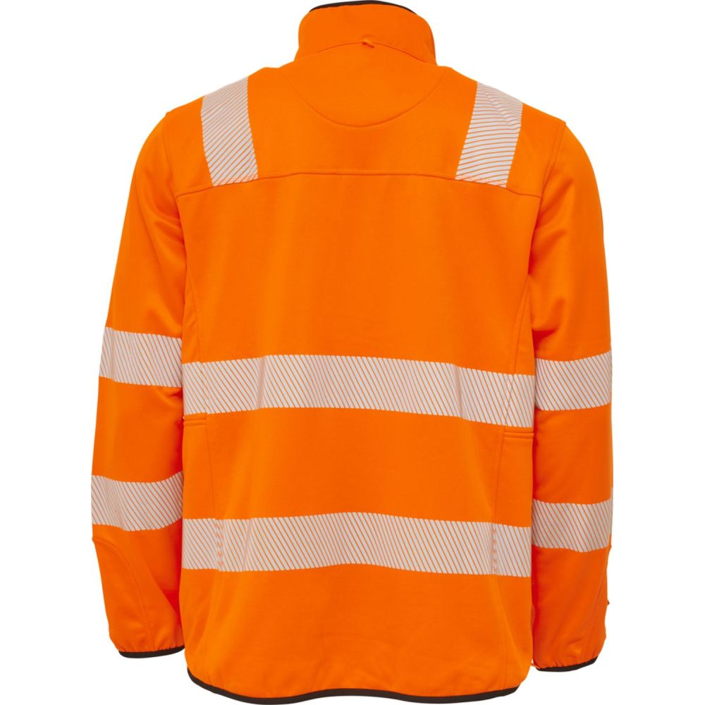 150015R Visible Xtreme Midlayer Zipp-In Jacke, Detailansicht 1 in der Farbe 030 fl. orange