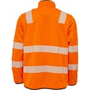 150015R Visible Xtreme Midlayer Zipp-In Jacke, Detailansicht 1 in der Farbe 030 fl. orange