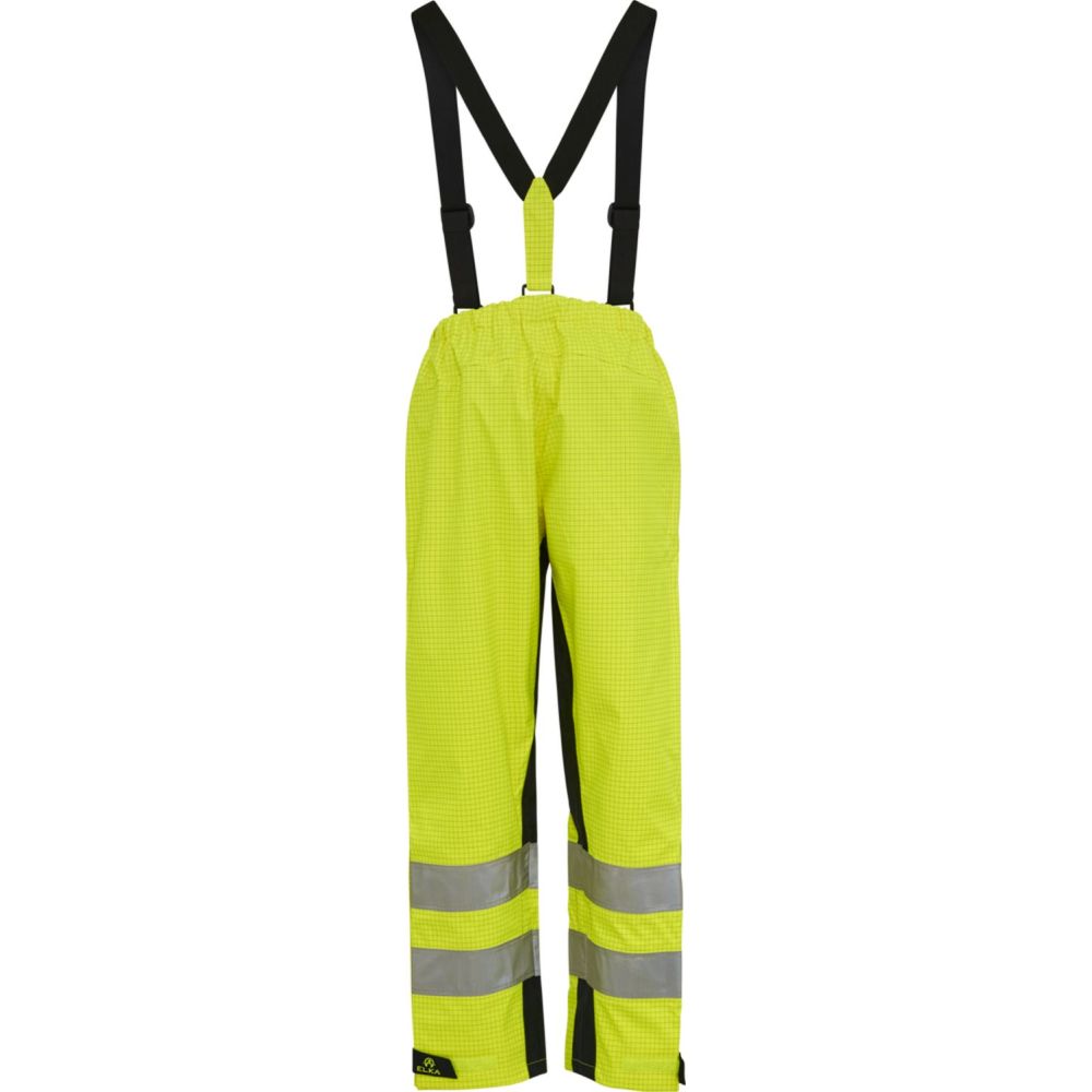 082460R Multinorm Störlichtbogen Bundhose, Detailansicht 1 in der Farbe 041 fl. yellow/navy