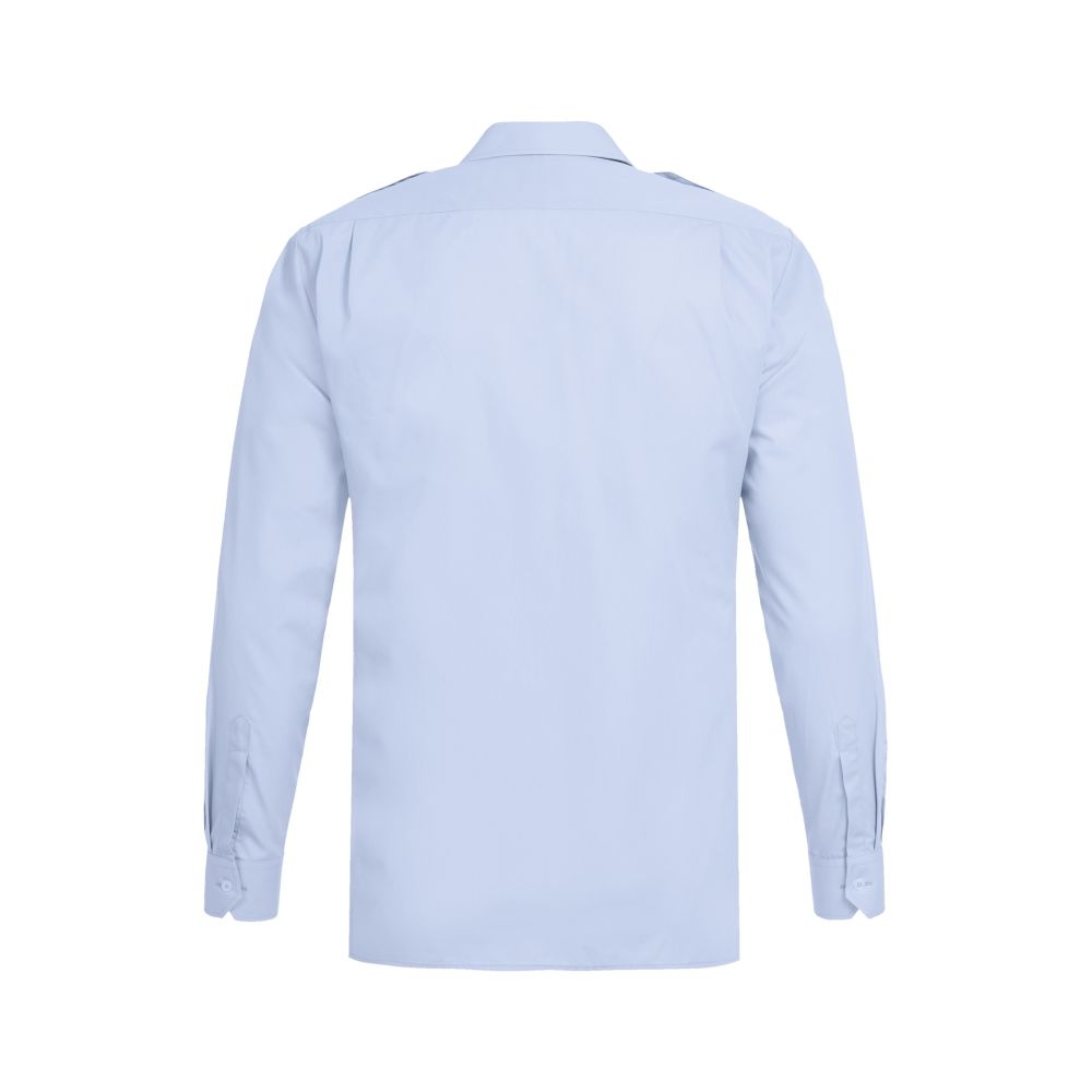 6730.1450 Herren-Pilothemd 1/1 RF Simple, Detailansicht 1 in der Farbe 029 bleu