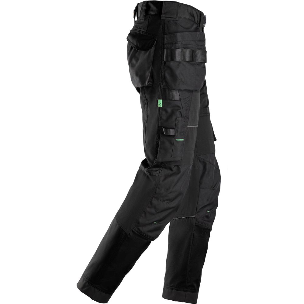 6902 Arbeitshose+ mit Holstertaschen, Detailansicht 2 in der Farbe 0404 black/black