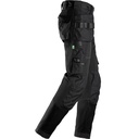 6902 Arbeitshose+ mit Holstertaschen, Detailansicht 2 in der Farbe 0404 black/black