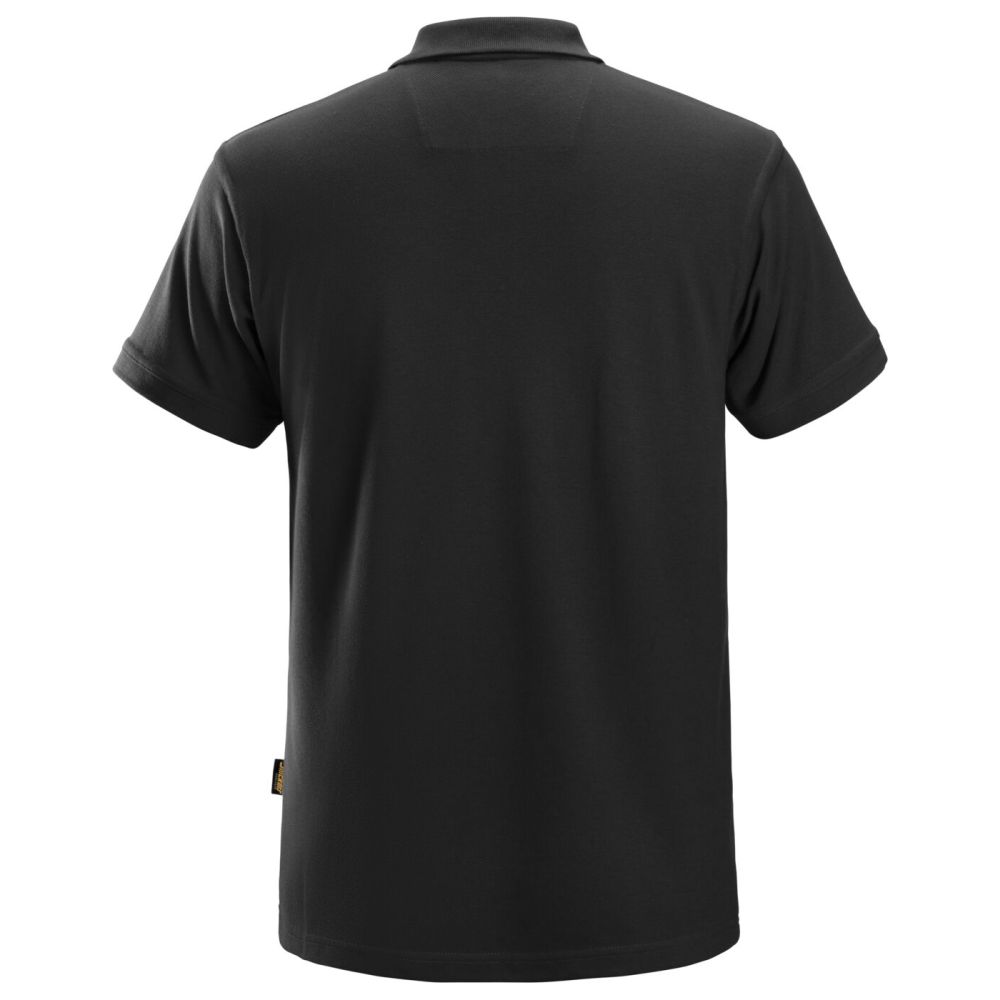 2708 Klassisches Polo Shirt, schwarz Detail 1