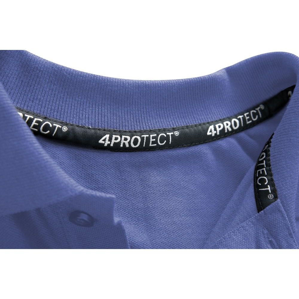 3931 4PROTECT® Polo-Shirt Damen, royalblau Detail 3