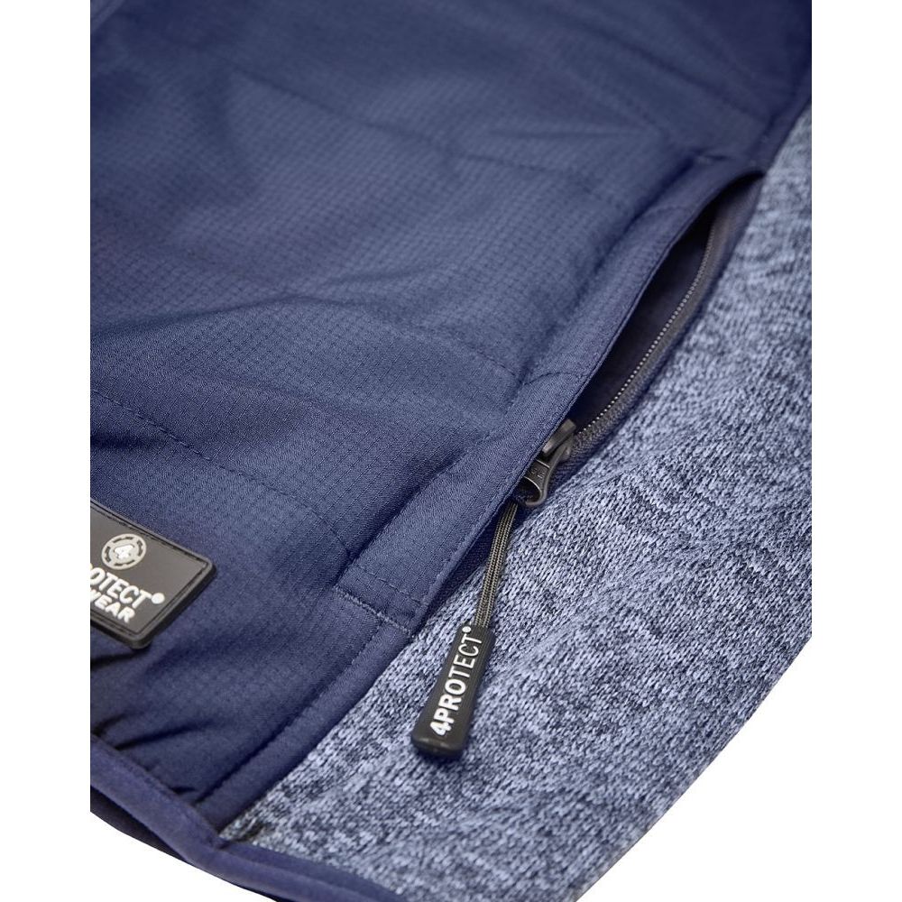 3315 4PROTECT® Hybrid-Jacke, navy/navy Detail 3