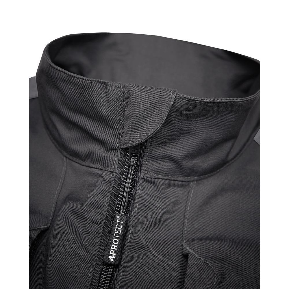 3028 4PROTECT® Workwear Weste, schwarz/grau Detail 3
