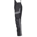 3038 4PROTECT® Workwear Latzhose, schwarz/grau Detail 3